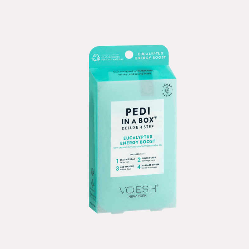 Pedi in a Box Deluxe 4 Step - Eucalyptus Energy Boost Pedi in a Box Deluxe 4 Step - Eucalyptus Energy Boost