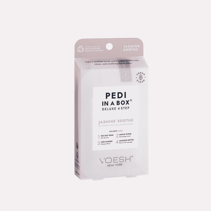 Pedi in a Box Deluxe 4 Step - Jasmine Soothe Pedi in a Box Deluxe 4 Step - Jasmine Soothe