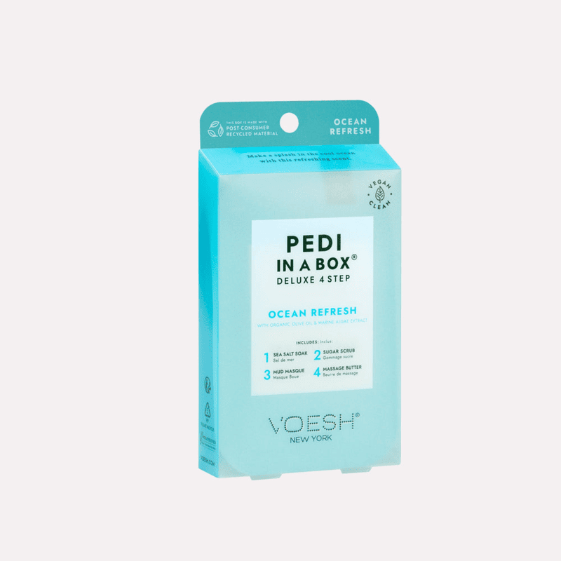 Pedi in a Box Deluxe 4 Step - Ocean Refresh Pedi in a Box Deluxe 4 Step - Ocean Refresh
