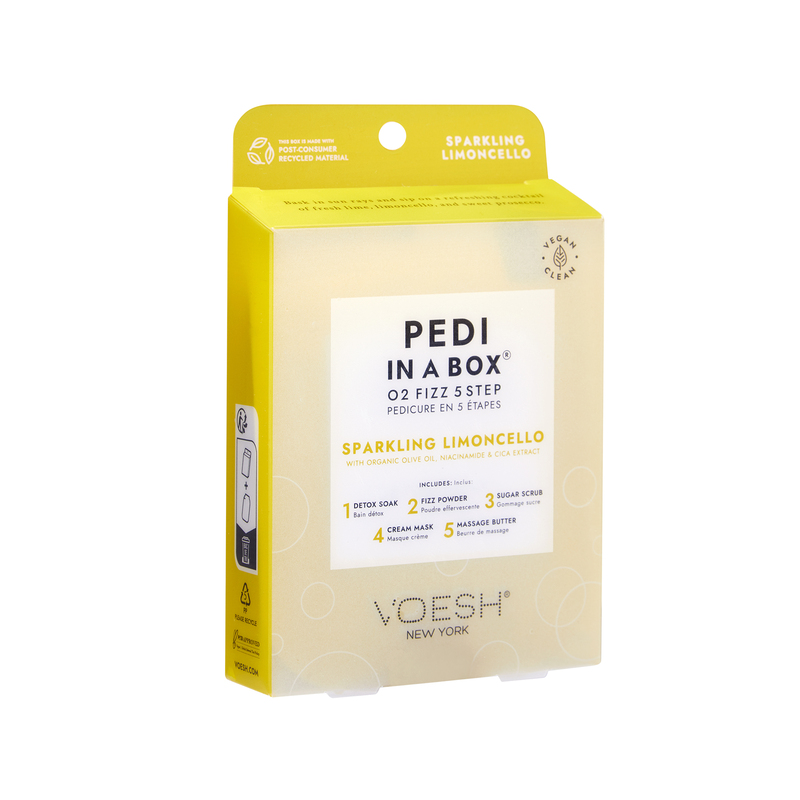 Pedi in a Box O2 Fizz 5 Step - Sparkling Limoncello Pedi in a Box O2 Fizz 5 Step - Sparkling Limoncello