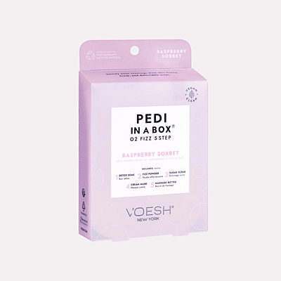 Pedi in a Box O2 Fizz 5 Step - Raspberry Sorbet