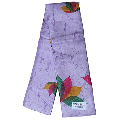 Vidhya Saree (Light Redish Purple)