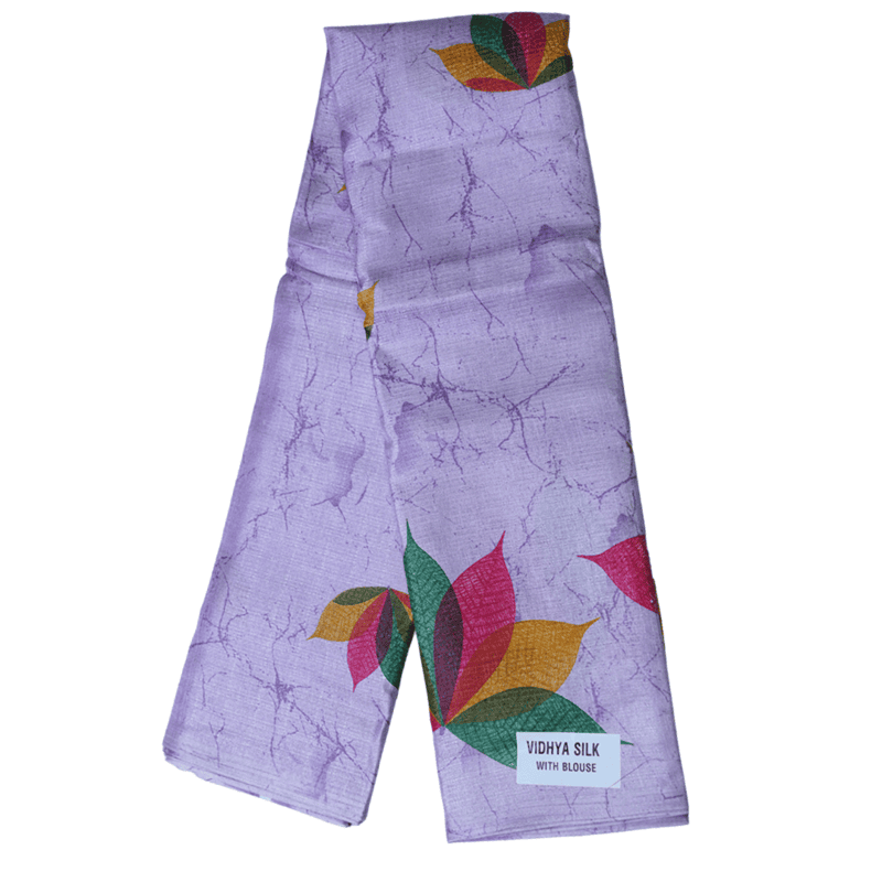 Vidhya Saree (Light Redish Purple)