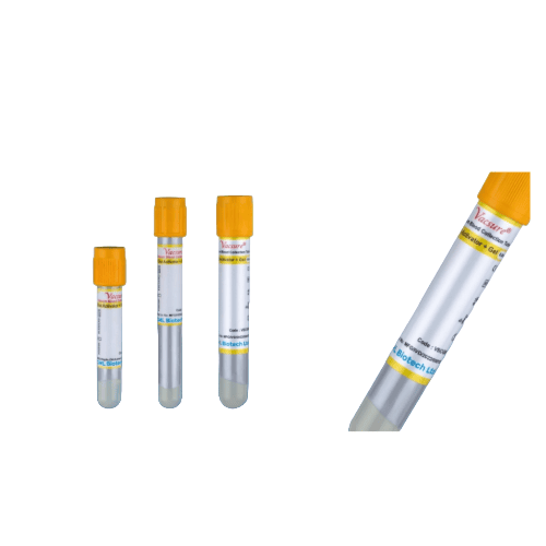 Vacsure Vacuum Blood Collection Tubes - Clot Activator + Gel
