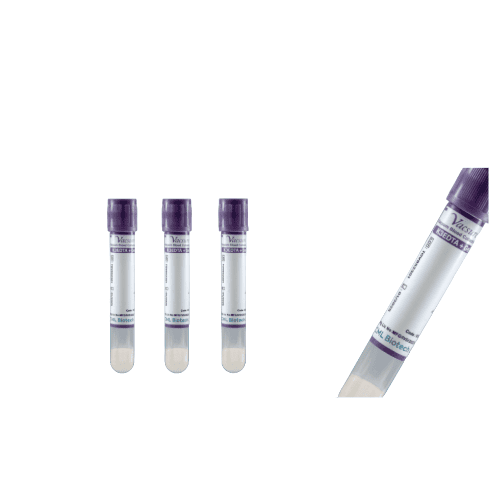 Vacsure Vacuum Blood Collection Tubes - K3 EDTA + Gel