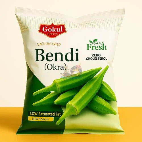 Gokul Vacuum Fried Bendi Okra โ Crunchy, Healthy & Delicious- 100g Gokul Vacuum Fried Bendi Okra โ Crunchy, Healthy & Delicious- 100g