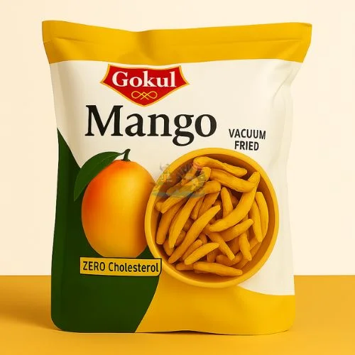 Gokul Vacuum Fried Mango โ Crispy Goodness of Real Mangoes- 100g Gokul Vacuum Fried Mango โ Crispy Goodness of Real Mangoes- 100g