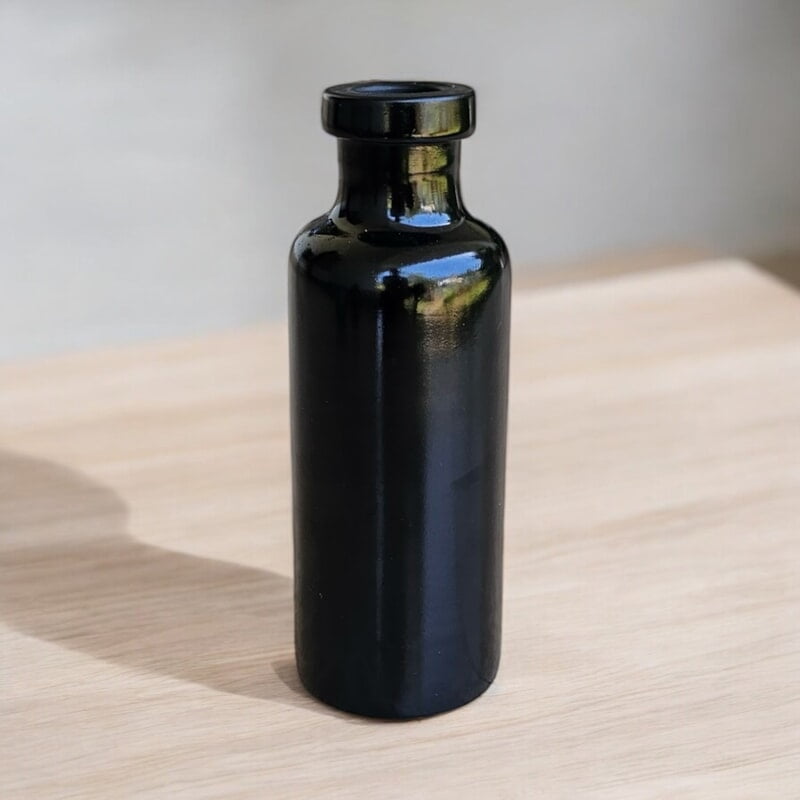 Black Ceramic Vase