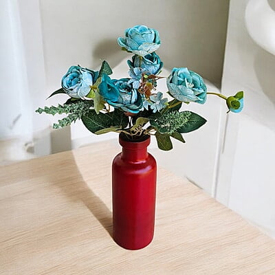 Red Ceramic Vase Red Ceramic Vase