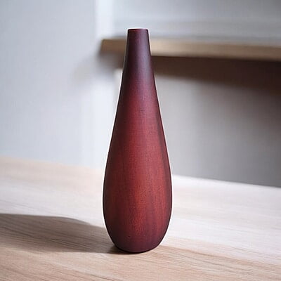 Rustic Wooden Vase Rustic Wooden Vase