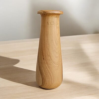 Natural Wooden Vase