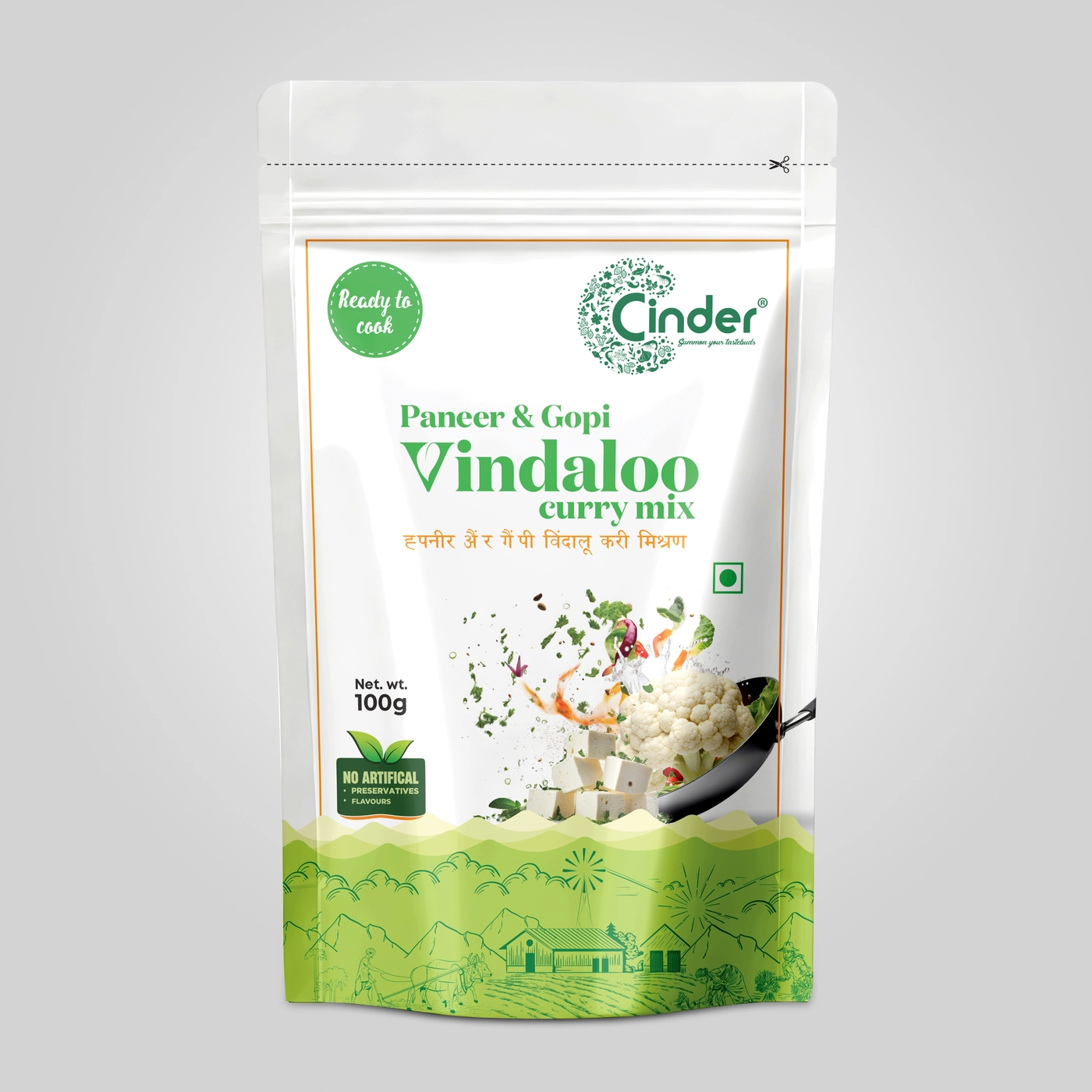 CINDER PANEER&GOPI VINDALOO CURRY PASTE 100G CINDER PANEER&GOPI VINDALOO CURRY PASTE 100G