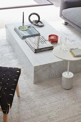 VIKINTERIO Sleek Coffee Table the natural beauty of marble VIKINTERIO Sleek Coffee Table the natural beauty of marble