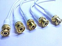 BNC Cable Connector (Blue) BNC Cable Connector (Blue)
