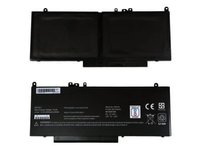 Laptop Battery For DELL 6MT4T / E5470, 7.6V 3 Cells 6000mAh – Compatible Laptop Battery For DELL 6MT4T / E5470, 7.6V 3 Cells 6000mAh – Compatible