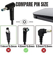 Laptop Adapter For HP 19.5V/2.31A (4.5 x 3.0mm) 45Watt Compatible Laptop Adapter For HP 19.5V/2.31A (4.5 x 3.0mm) 45Watt Compatible