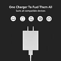 Champion 35W Fast Charger | Wall Adapter For Smart Phones (White) Champion 35W Fast Charger | Wall Adapter For Smart Phones (White)