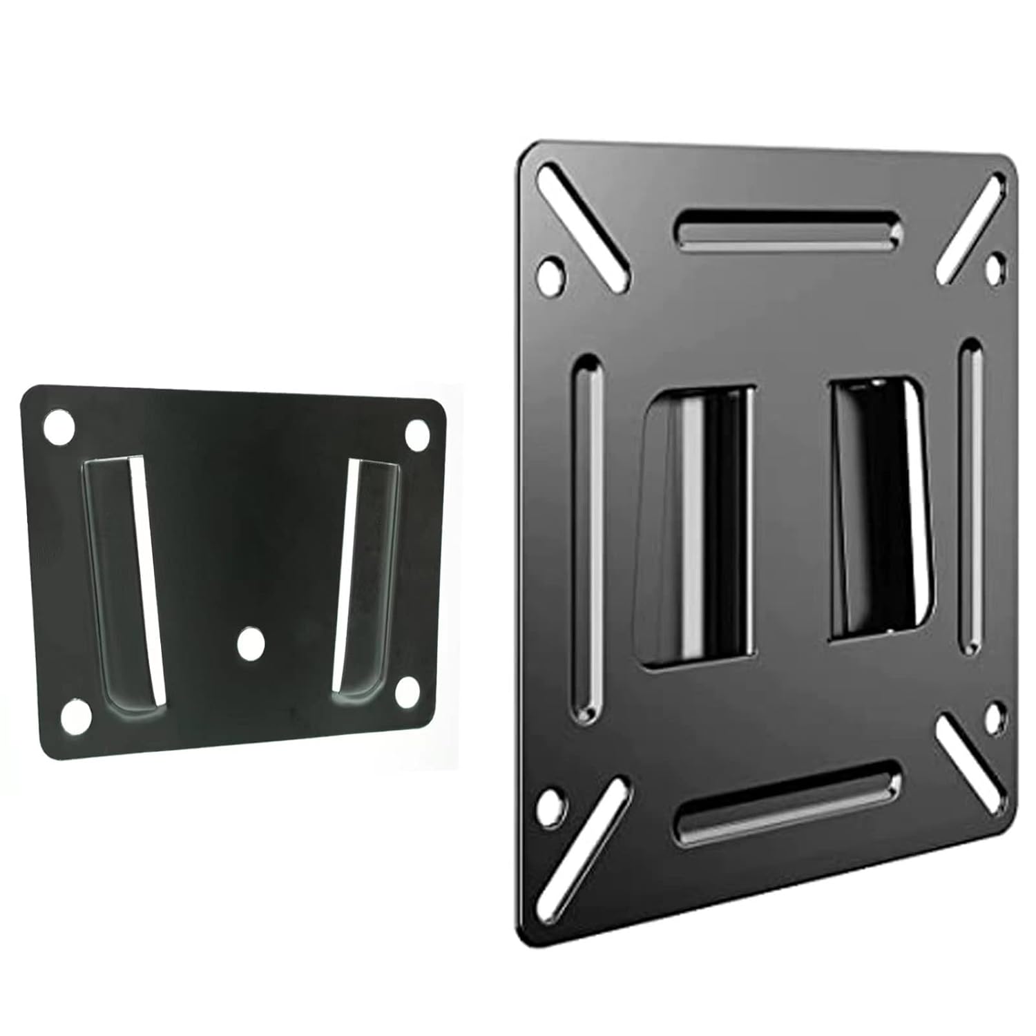 LCD LED Monitor Wall Mount Stand Kit | Fixed Mount for Secure, Adjustable Display Installation | Space-Saving Design, Easy Setup, and Sturdy Support