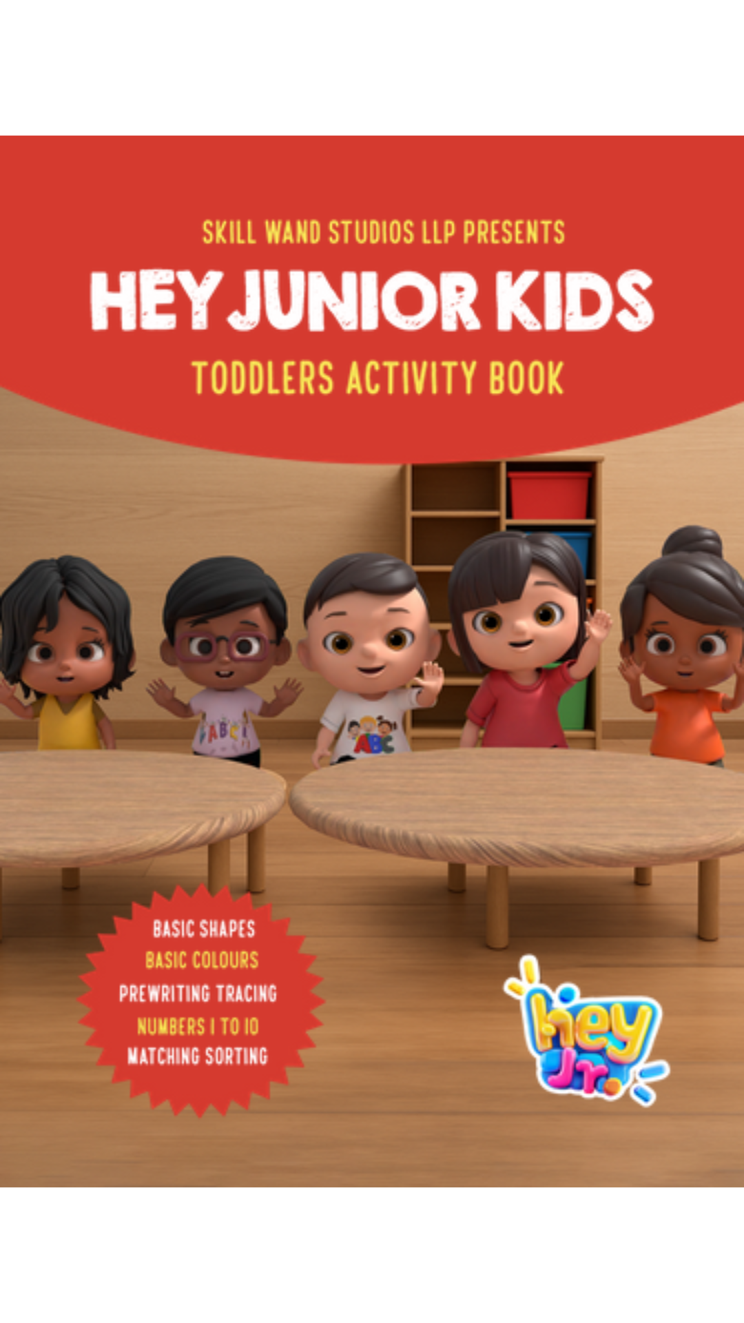 Hey Junior Kids: Activity Book for Toddlers