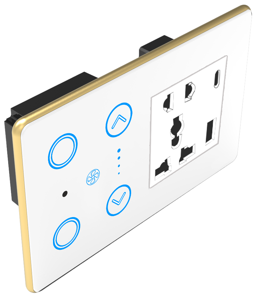 Touch Switch (2S+1F+1SK) Touch Switch (2S+1F+1SK)