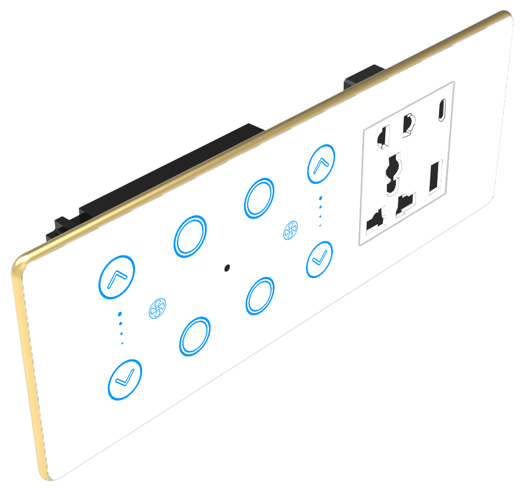 Touch Switch (4S+2F+1Sk) Touch Switch (4S+2F+1Sk)