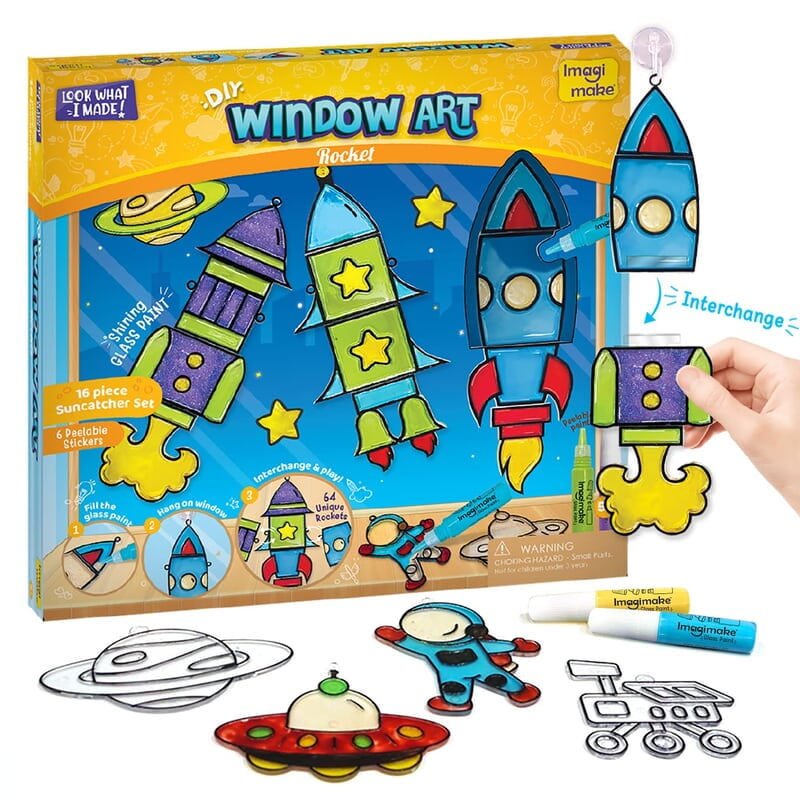 WINDOW ART ROCKET