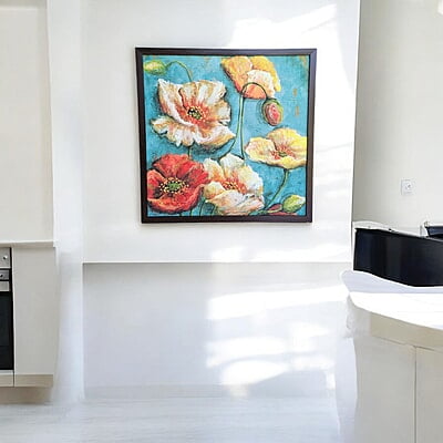 Vibrant Floral Wall Art Vibrant Floral Wall Art