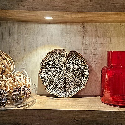 Black Leaf MDF Wall Art Black Leaf MDF Wall Art