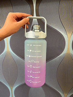 Motivational Time Marker water bottle
