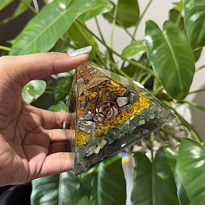 Wealth Resin Pyramid Wealth Resin Pyramid