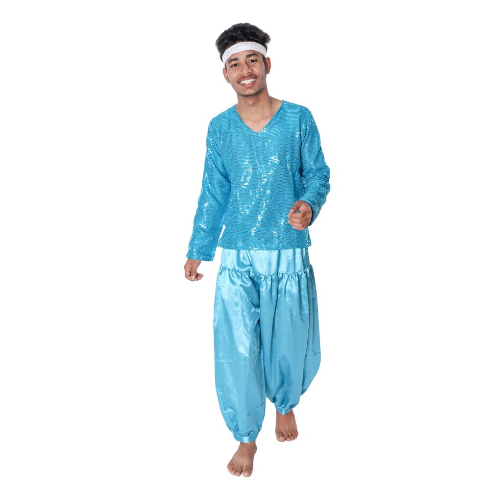 Western Dance Dress Firozi