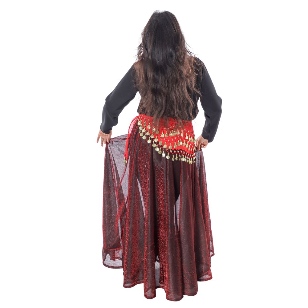 Western Dance Dress Long Skirt-Top