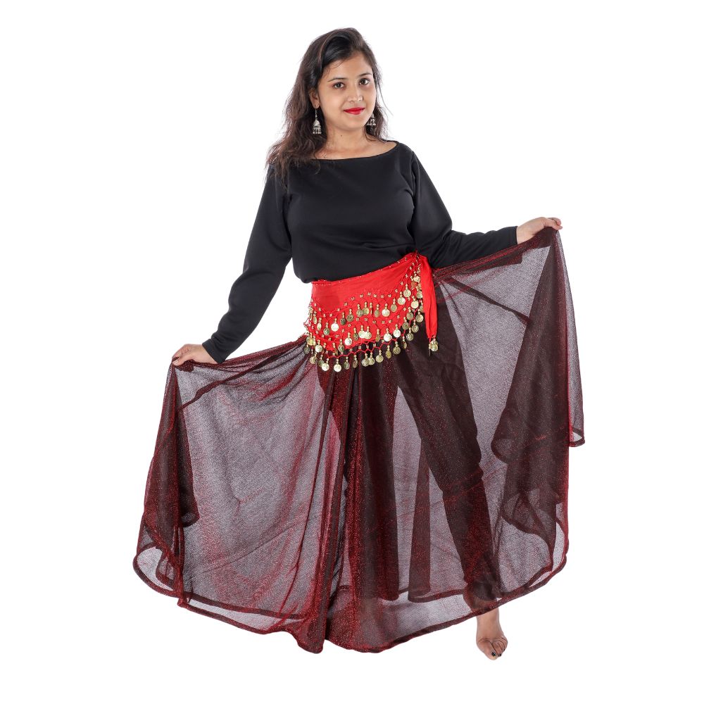 Western Dance Dress Long Skirt-Top