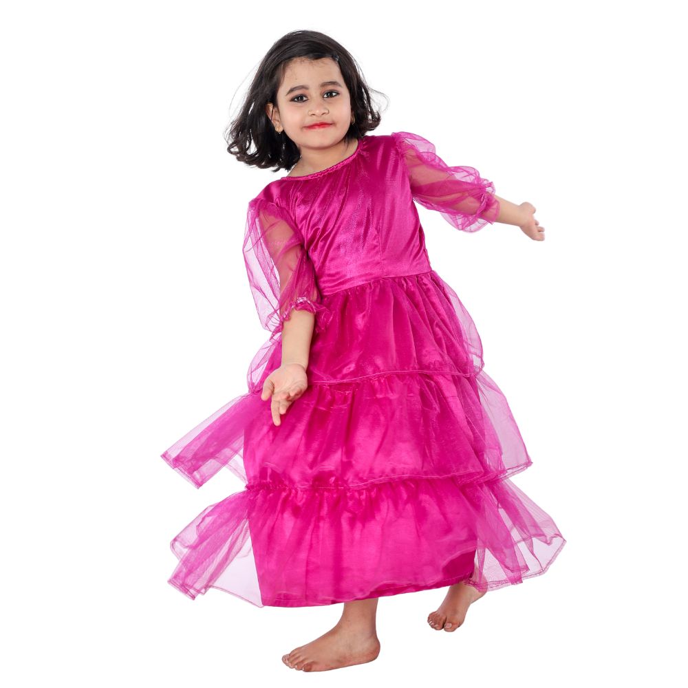 Western Dance Frock Purple