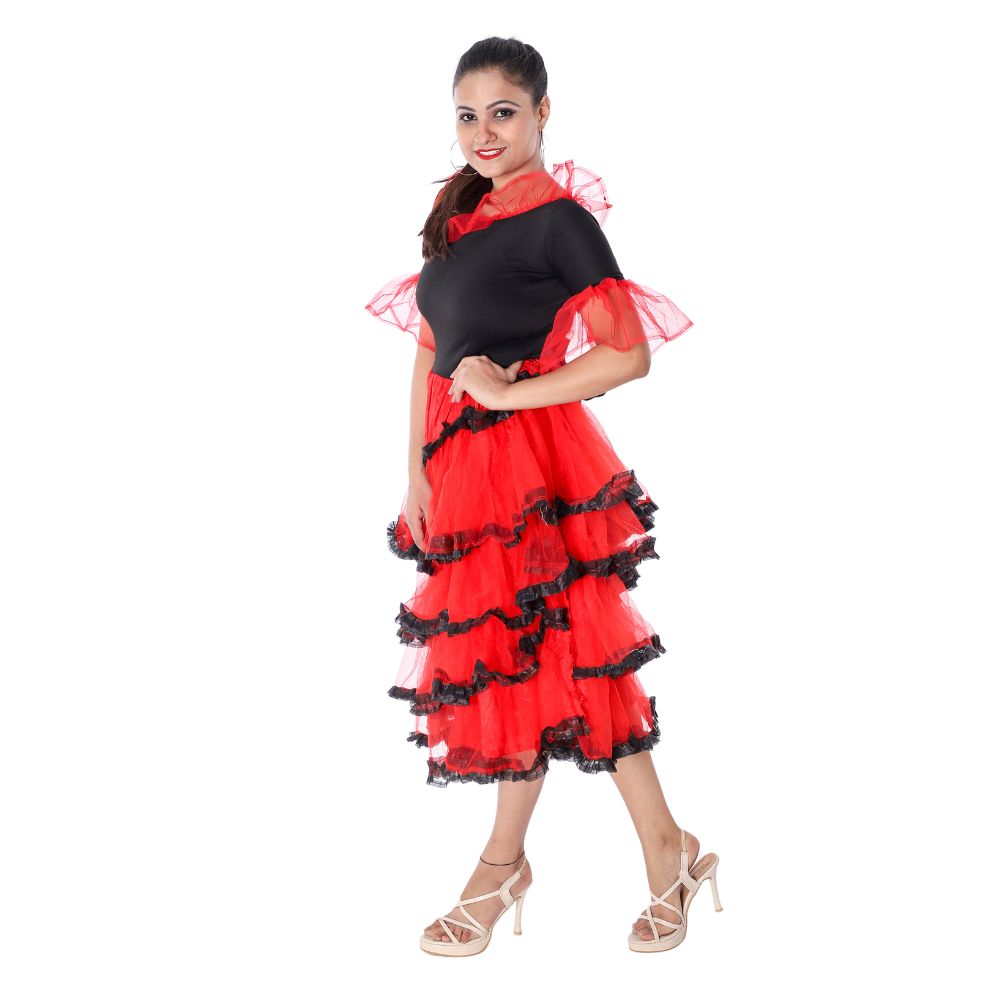 Western Dance Frock Fancy Dress Costume