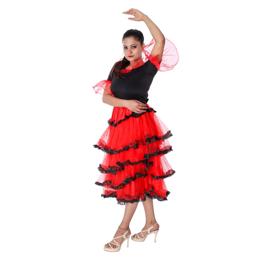 Western Dance Frock Fancy Dress Costume