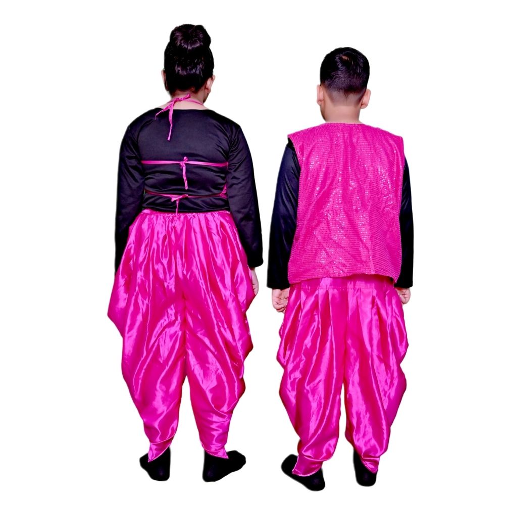Western Fancy Dress For Boys & Girls Combo