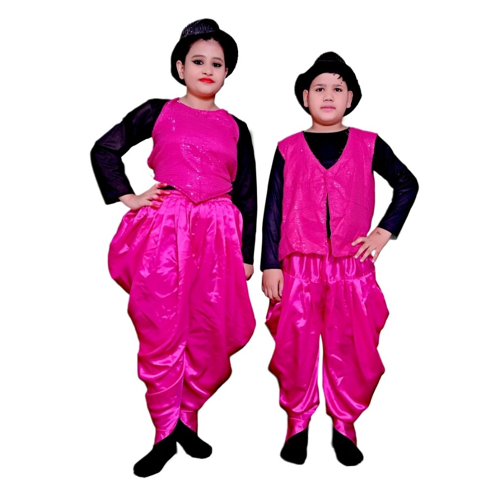 Western Fancy Dress For Boys & Girls Combo
