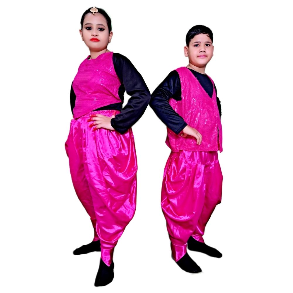 Western Fancy Dress For Boys & Girls Combo