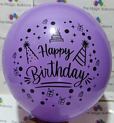 The Magic Balloons- Happy Birthday Balloons- Boy/Girl Multicolored Party/Decoration Balloons, Pack of 30 pcs The Magic Balloons- Happy Birthday Balloons- Boy/Girl Multicolored Party/Decoration Balloons, Pack of 30 pcs