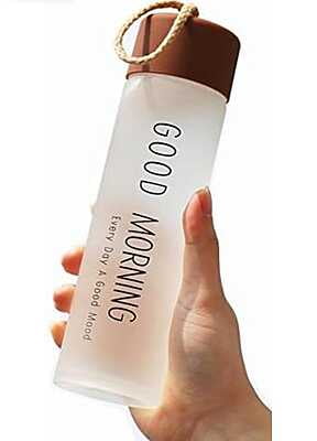 Good Morning Glass Bottle (400ML) Good Morning Glass Bottle (400ML)