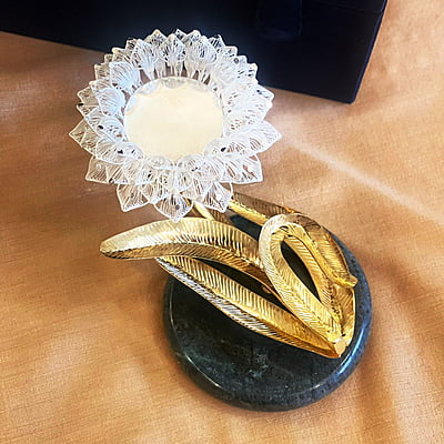 Rajhans Candle Holder in Silver | Filigree Work Rajhans Candle Holder in Silver | Filigree Work