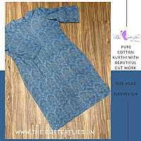 PURE COTTON KURTHI CUSCCOT22713