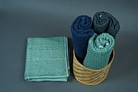 Bamboo Hand Towel - Small Size Bamboo Fitness Towel /Antibacterial, Super Absorbent, Super Soft for Gym, Workout, Yoga | Lightweight & Multipurpose (Tru blue) Bamboo Hand Towel - Small Size Bamboo Fitness Towel /Antibacterial, Super Absorbent, Super Soft for Gym, Workout, Yoga | Lightweight & Multipurpose (Tru blue)