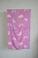 Thin Bamboo Kids Towel | Chill Unicorn | Ultra Soft, Quick Dry, Lightweight || 124 x 68 cm, 450 GSM, Eco-Friendly Thin Bamboo Kids Towel | Chill Unicorn | Ultra Soft, Quick Dry, Lightweight || 124 x 68 cm, 450 GSM, Eco-Friendly