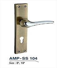 M Lock 8" AMP-SS104+ML6A(H) KY+3Key B/Ant