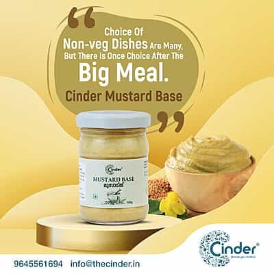 CINDER MUSTARD SAUCE 100GRM CINDER MUSTARD SAUCE 100GRM