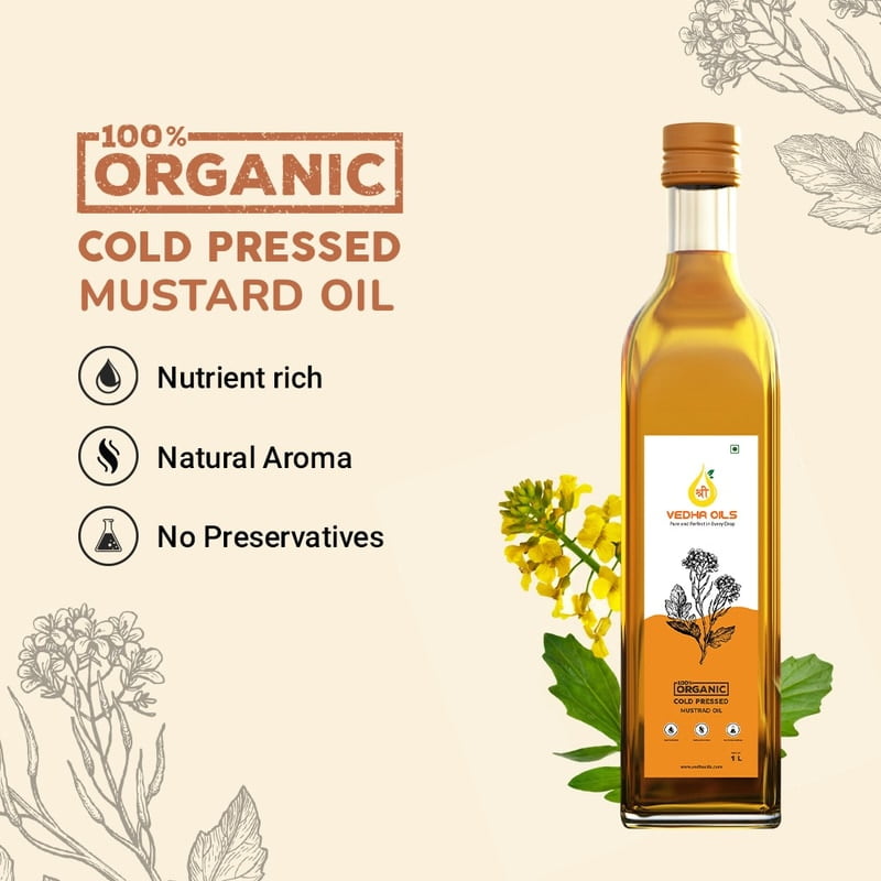 Wood Pressed Mustard Oil Wood Pressed Mustard Oil