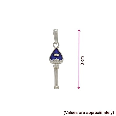 SRIMATHI JEWLLERS 925 Silver Vel Dollar Pendant - Divine Lord Muruga. SRIMATHI JEWLLERS 925 Silver Vel Dollar Pendant - Divine Lord Muruga.