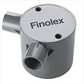 19 mm Finolex circular box  Angle  inch grey